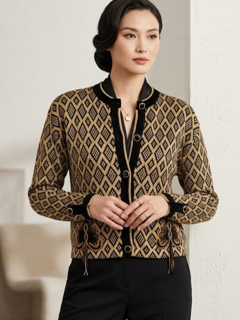 Vintage Cardigan button-down sweater